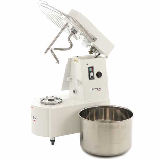 Spiralkneter Seven Italy GHR 50 - 230 V - mit Rädern und Zeitschalter