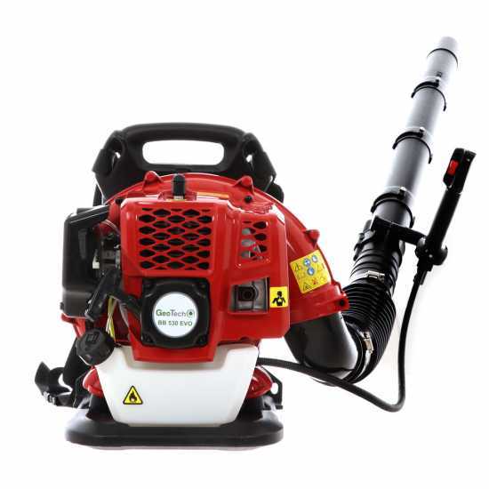 Professioneller rückentragbarer Benzin Laubbläser Geotech BB530EVO - Motor EURO 5 - Luftfilter