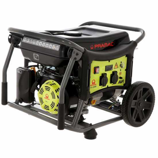 Pramac WX3200 - Stromerzeuger mit R&auml;dern 2.85 kW - Dauerleistung 2.45 kW - 230V