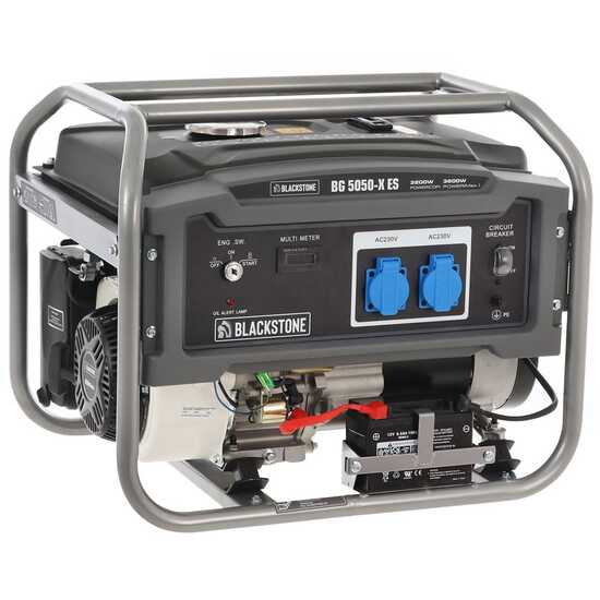 Blackstone BG 5050-X ES - Benzin Stromerzeuger 230V - 3.6 kW