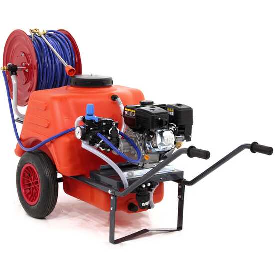 Kit Spr&uuml;hpumpe Comet MTP MC 25 Loncin und Wagen Dal Degan mit 150 l Tank