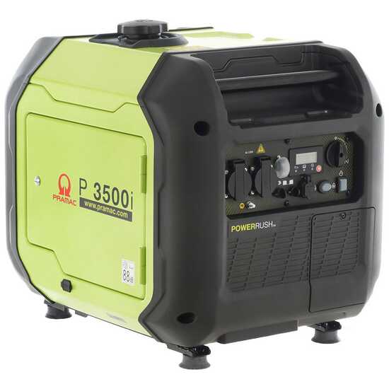 Pramac P3500I - Leiser Benzin Inverter-Stromerzeuger 3.3 kW - Dauerleistung 3 kW - 230V