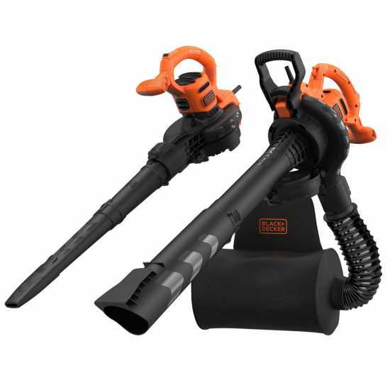 BLACK+DECKER BEBLV290, 3 in 1 Laubbl&auml;ser, Laubsauger