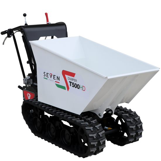 Raupendumper Seven Italy T500HD GX - Hydraulische Dumper Mulde - Tragf&auml;higkeit 500 Kg