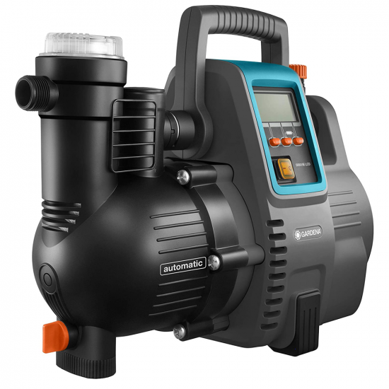 Gartenpumpe GARDENA 5000/ 5E LCD Hauswasserautomat mit Energiesparfunktion