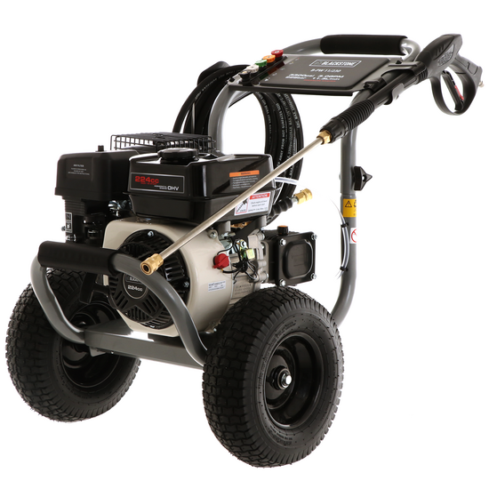 BlackStone B-PW 11/230 &ndash; Benzin Hochdruckreiniger &ndash; 228 bar &ndash; 678 l/h &ndash; Motor DH225 &ndash; mit Pumpe von Annovi &amp; Reverberi