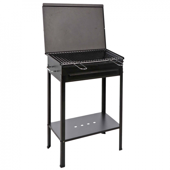 Mille Stromboli Small - Handgefertigter Eisen-Holzkohlegrill - 40x28cm