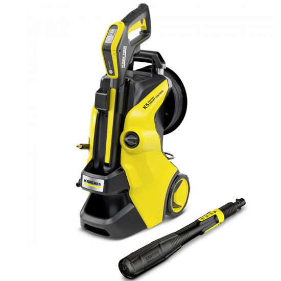 K&auml;rcher K5 Premium Smart Control - Neuer Kaltwasser-Hochdruckreiniger - 500 lt/h - 145 bar - Home &amp; Garden App