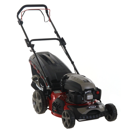 Rasenm&auml;her Ama TRX 461 mit Radantrieb - 4in1: Auffangen, Mulchen, Seiten- und Heckauswurf