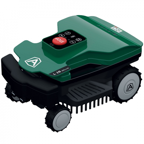 Mähroboter Ambrogio L15 Deluxe - mit Begrenzungskabel- Akku 25,9 V und 2,5 Ah