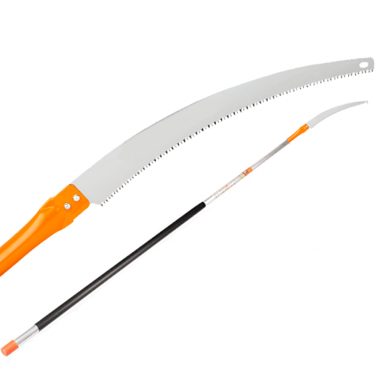 Semiprofessionelle Hands&auml;ge Bahco 383-6T mit Teleskopschaft Bahco AP-5M von 200 cm bis max. 500 cm.