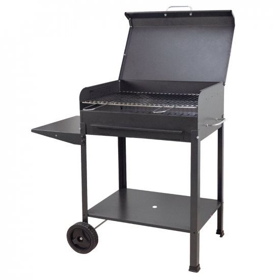 Mille Vanessa Large - Handgefertigter Holzkohlegrill aus Eisen - 67,5x37cm