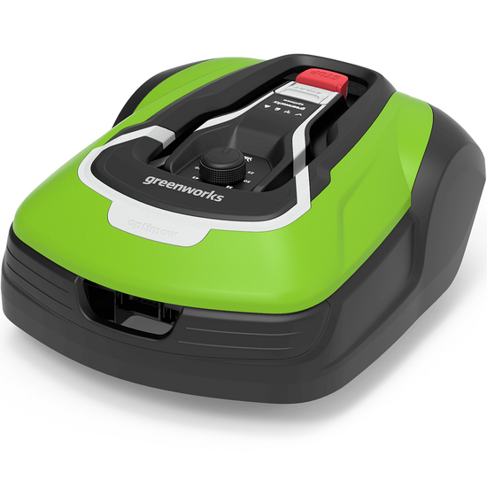 M&auml;hroboter Greenworks OPTIMOW 10 GRL110 - mit Begrenzungskabel