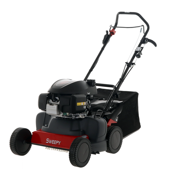 Kehrmaschine Eurosystems SWEEPY mit Honda GCVx 170 Motor - mit Auffangbeh&auml;lter