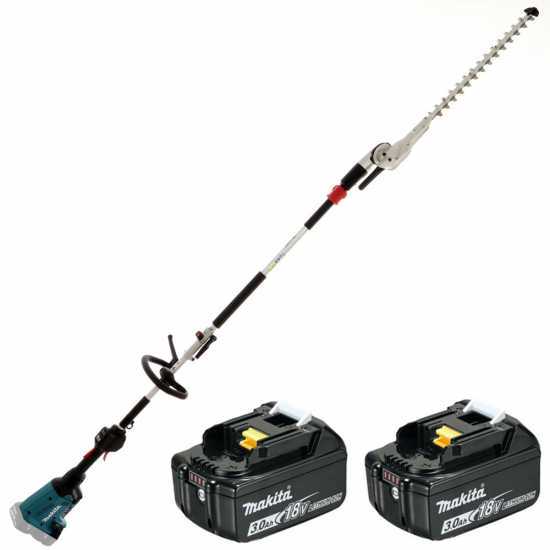 Akku-Heckenschere 36V Makita DUX60 - Akkus 2x18V 3Ah - Mehrzweckger&auml;t