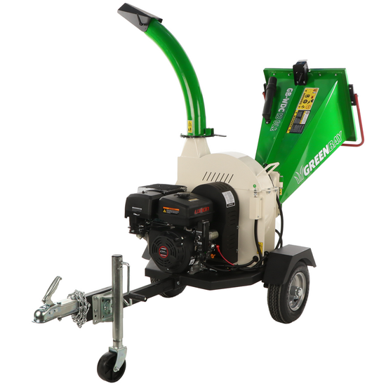 GreenBay GB-WDC 120 LE - Profi H&auml;cksler mit Benzinmotor Loncin G420FD mit 15 PS
