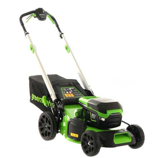 Akku-Rasenm&auml;her Greenworks GD60LM46SP mit Radantrieb- OHNE AKKU UND LADEGER&Auml;T