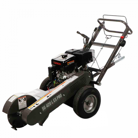 BlackStone SG 420 L ES PRO - Baumstumpffr&auml;se&nbsp;- Loncin-Motor 420ccm - Schneideger&auml;t mit 8 Wolframkarbidh&auml;mmern