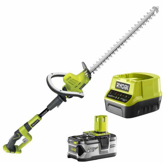 Akku-Heckenschere mit Teleskopschaft RYOBI OHT1850X - 18V - 4Ah - Messer von 50cm