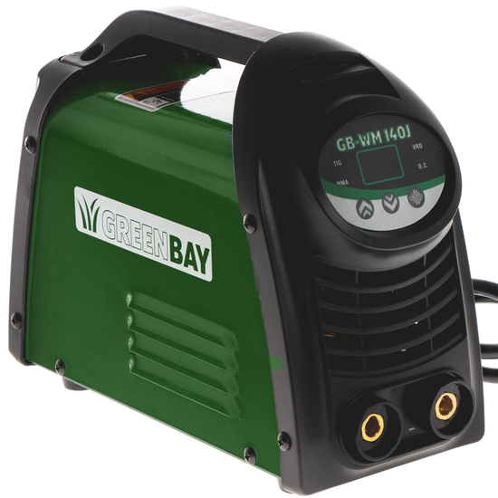 Inverter DC-Elektrodenschwei&szlig;ger&auml;t GREENBAY GB-WM 140J - 140A - mit MMA-Kit