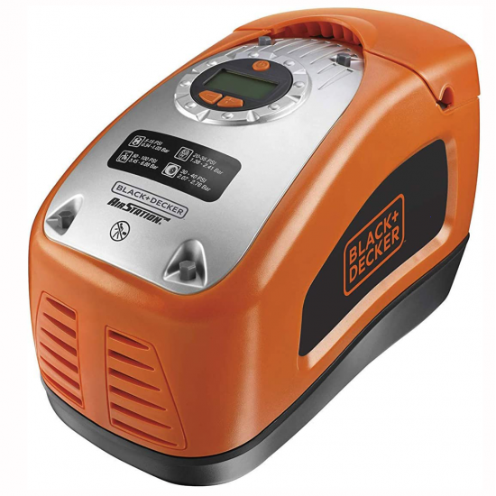 Black + Decker ASI300 - Kompressor Pumpstation - QS 11 bar - tragbar und ölfrei