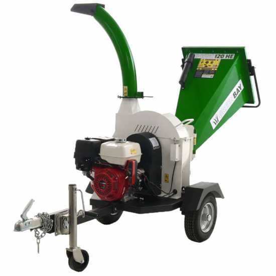GreenBay GB-WDC 120 HE - Profi H&auml;cksler mit Verbrennungsmotor - Honda GX390 Motor
