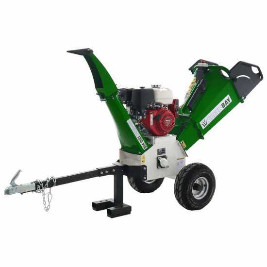 GreenBay GB-WRC 120 HE - Profi H&auml;cksler mit Verbrennungsmotor - 13 PS Honda GX390 Motor