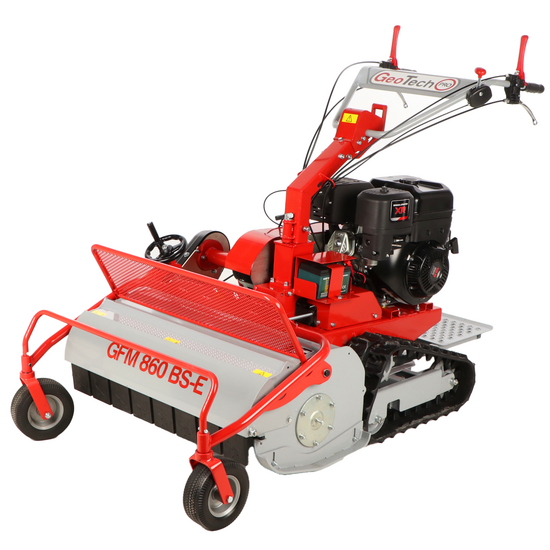 GeoTech-Pro GFM 860 BS-E - Hochgrasm&auml;her mit Hammerwerk - B&amp;S XR2100