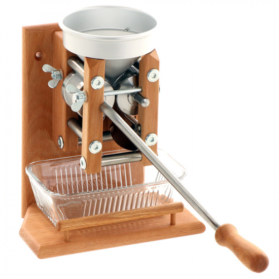 Eschenfelder 1220 alluminio 150g - Flockenquetsche Wandmodell mit Edelstahlwalzen