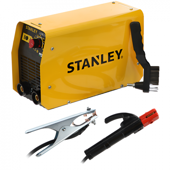 Inverter DC-Elektrodenschwei&szlig;ger&auml;t MMA Stanley WD130IC1 - mit MMA-Kit - Zyklus 15%@130A"