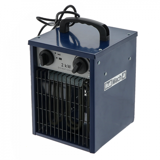 BullMach BM-EFH 2H - Elektro-Heizgerät mit Ventilator - 230V - 2kW