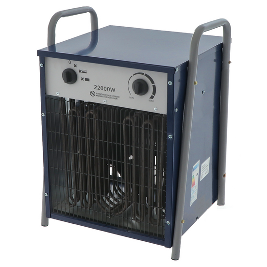 BullMach BM-EFH 22H - Heizger&auml;t mit Ventilator - 400V - 22kW
