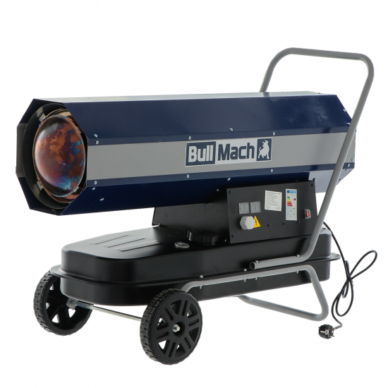 BullMach BM-DDH 60 - Diesel-Heizkanone - direkte Verbrennung - mit R&auml;dern - 60kW