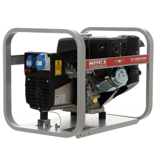 MOSA GE 5000 KBM - 230V Stromerzeuger - 4.4 kW - Kohler Motor - Wechselstromgenerator Made in Italy - Motor Kohler CP CH 395