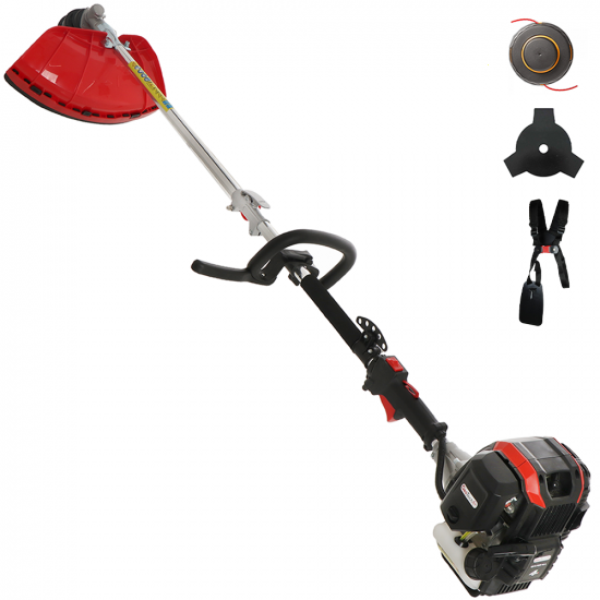 GeoTech-Pro GT-4 PRO 43 L - Motorsense mit 4-Takt Benzinmotor - 42.5 ccm