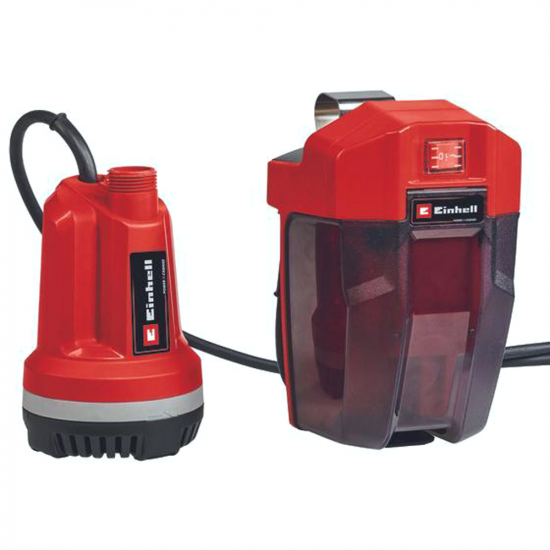 Tauchpumpe Einhell GE-PP 18RB Li - 18V 2,5 Ah Akku und Ladeger&auml;t