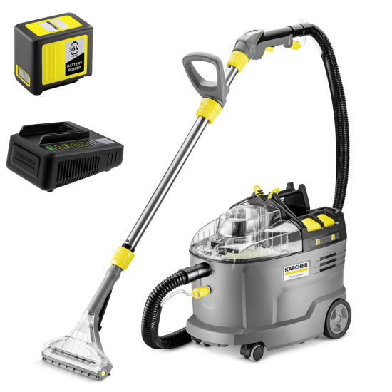K&auml;rcher Pro Puzzi 9/1 Bp Pack Adv - Akku-Reinigungsger&auml;t f&uuml;r Textilien - 36 V