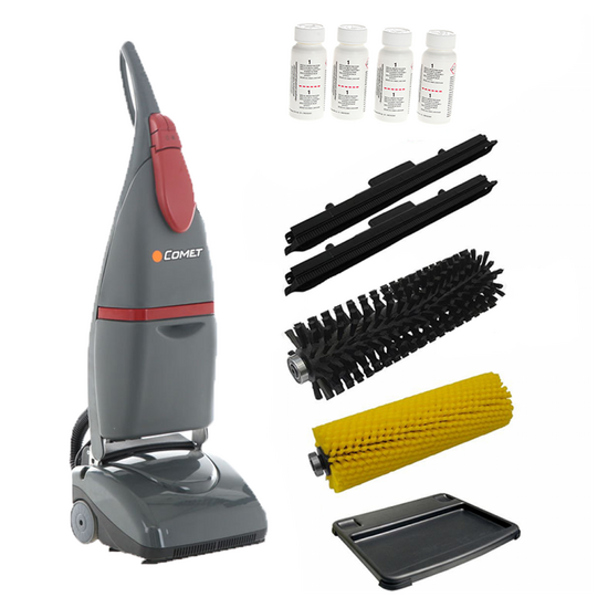 Comet CPS 29 EH - Bodenreinigungsmaschine Elektrisch 3 in 1: Wischen, Abziehen und Aufsaugen