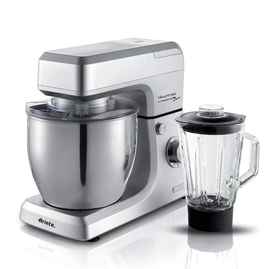 K&uuml;chenmaschine mit Planetenr&uuml;hrwerk/Mixer  - Ariete Gourmet Professional 7L Metal