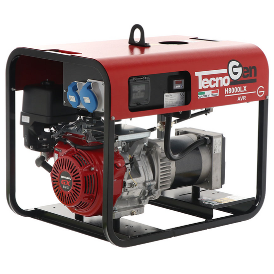 TecnoGen H8000LX - Benzin-Stromerzeuger 5.8 kW - Dauerleistung 5.2 kW - 230V