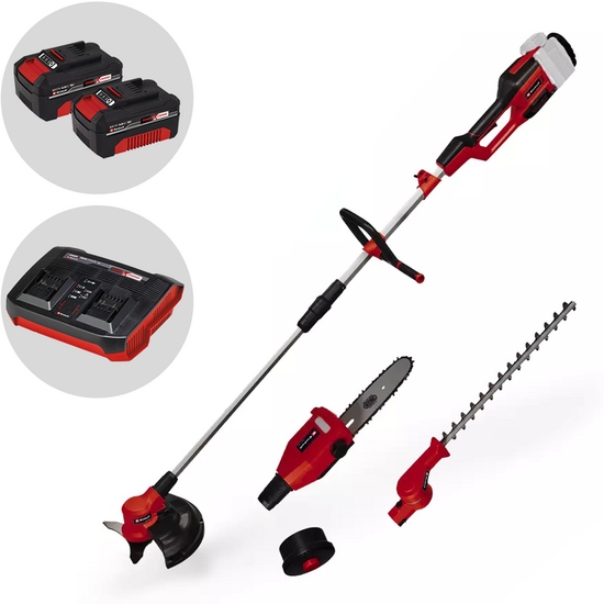 Einhell GE-LM 36 - Akkubetriebene Multifunktions-Motorsense -  18V - 2x 4Ah