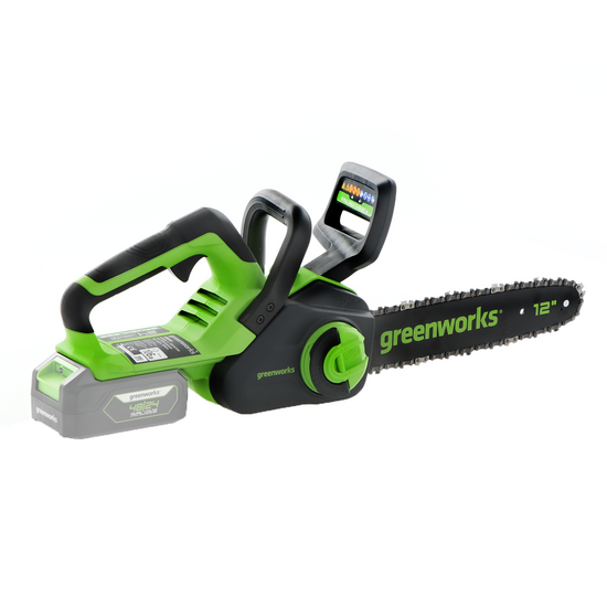 Greenworks GD24CS30 - Elektro-Kettens&auml;ge 24V - Schwert 30 cm - OHNE AKKU UND LADEGER&Auml;T