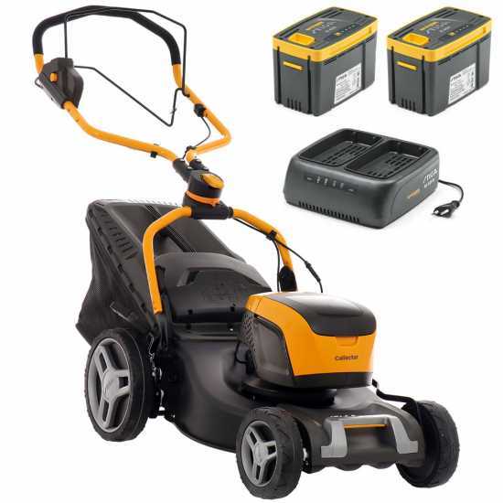 Stiga COLLECTOR 548e S Kit - Akku-Rasenm&auml;her - 48V/4Ah - Schnittbreite 46 cm