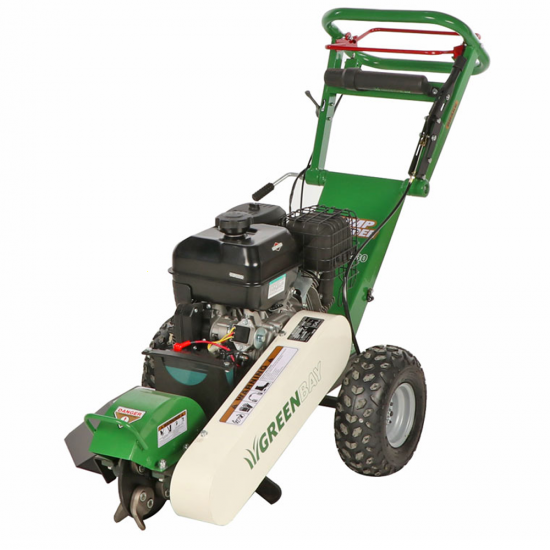 GreenBay Deep BSE-330 - Baumstumpffr&auml;se  - Motor B&amp;S XR2100 420 cc mit E-Starter - Schneideger&auml;t mit 8 Wolframkarbidh&auml;mmern
