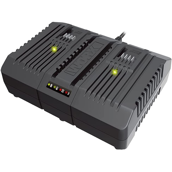 Doppeltes Schnellladeger&auml;t WORX 20V - 2 + 2Ah