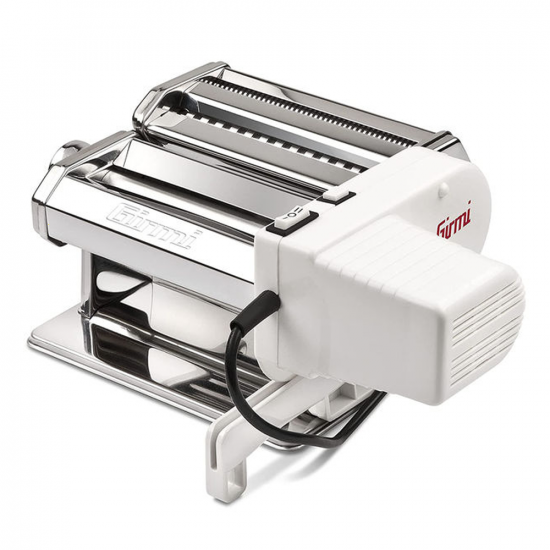 Girmi Pasta Machine - Elektrische manuelle Nudelmaschine aus Edelstahl 90W