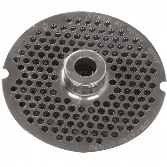 Lochscheibe f&uuml;r Fleischwolf N.8 - 4,5 mm L&ouml;cher - 61 mm Durchmesser der Lochscheibe