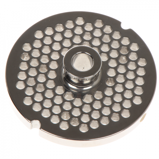 Lochscheibe f&uuml;r Fleischwolf N.12 - 6 mm  L&ouml;cher - 69 mm Durchmesser der Lochscheibe