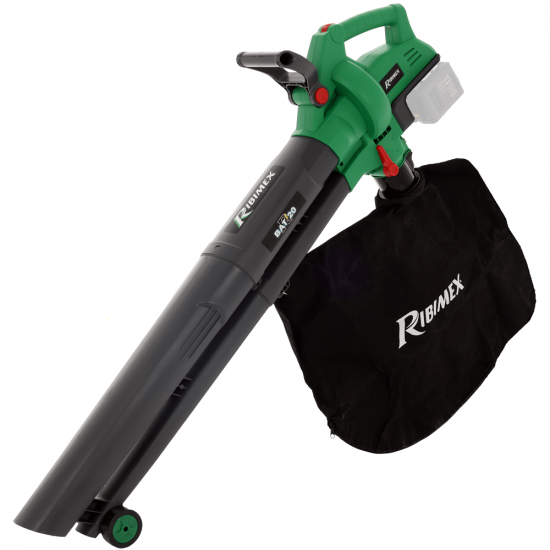 Akku-Laubbl&auml;ser/Laubsauger RIBIMEX PRBAT20-ASBSB 40V - AKKUS UND LADEGER&Auml;T NICHT ENTHALTEN