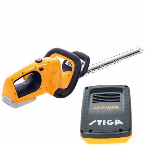 STIGA HT 100e KIT - Akku-Heckenschere - 20V 2Ah - Akku und Ladeger&auml;t im Lieferumfang enthalten